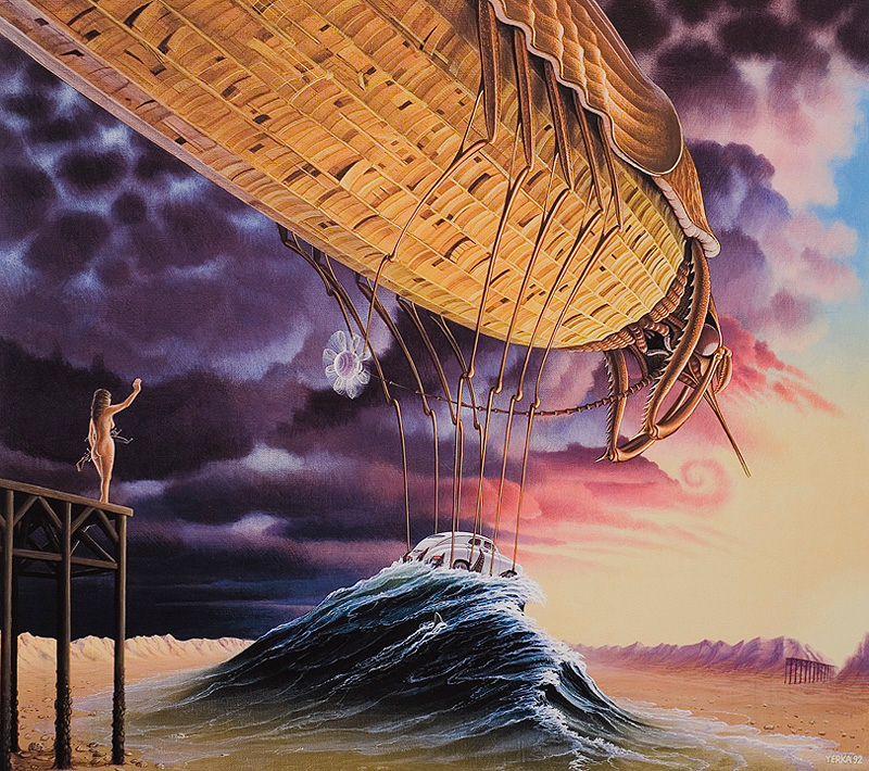Illustration for article titled The Surreal Paintings that Inspired Harlan Ellison